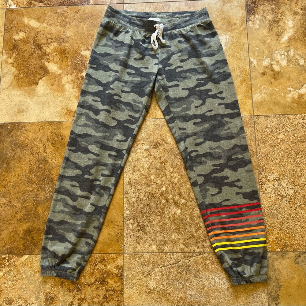 P.J. Salvage Green Jogger Sweatpants